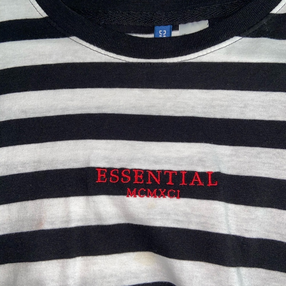 H&M STRIPE SHIRT (ESSENTIAL)
